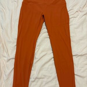 Rust Orange lululemon align Leggings